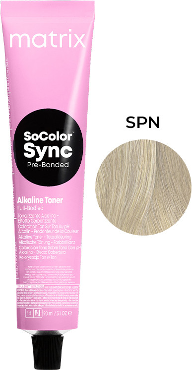 Фарба для волосся тонер PRE Bonded Socolor Sync SPN Matrix, 90 мл