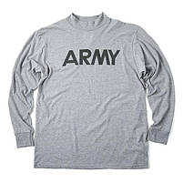 Лонгслів  US ARMY APFU Long Sleeved PT Shirt  | Grey, фото 5