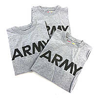 Лонгслів  US ARMY APFU Long Sleeved PT Shirt  | Grey, фото 3