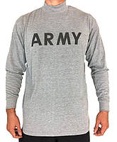 Лонгслів  US ARMY APFU Long Sleeved PT Shirt  | Grey, фото 2