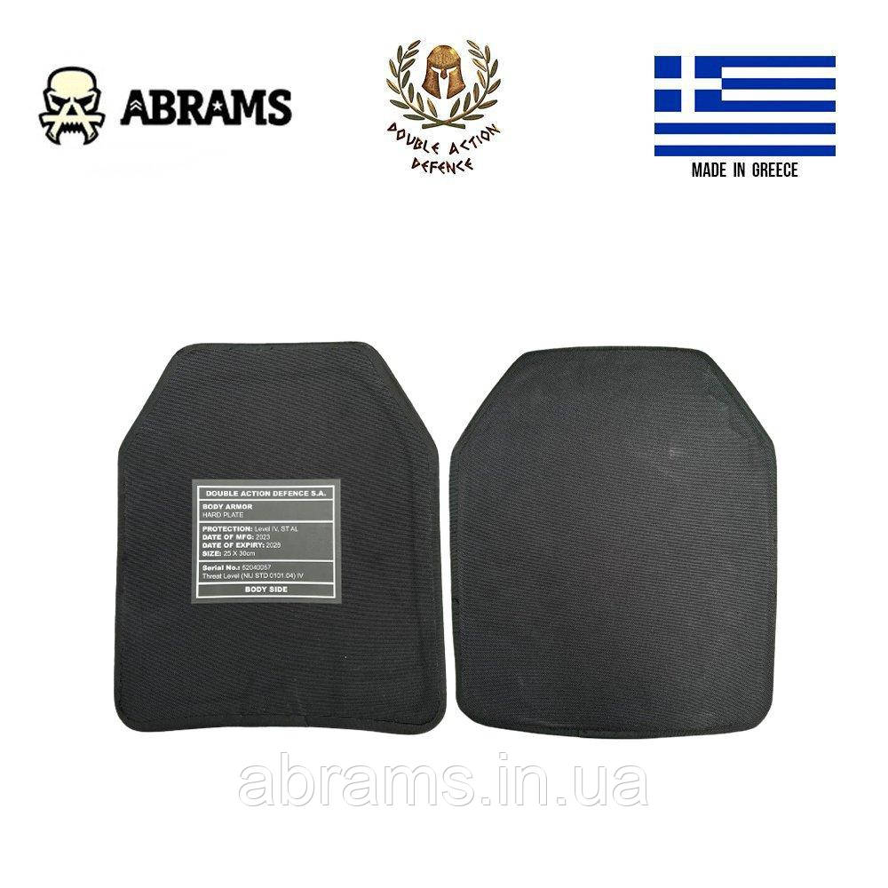 Керамічна бронепластина в бронежилет Double Action Defence S.A Body Armor Hard Plate Multi-Curved 25х30 cm |