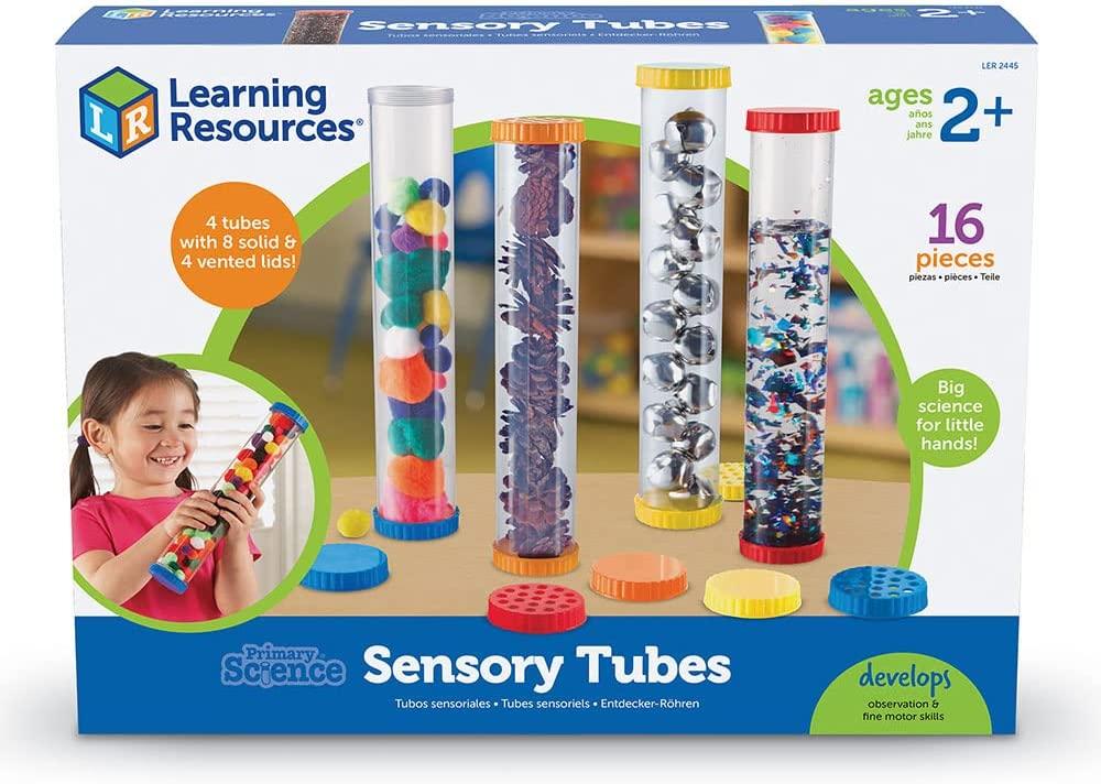 Розвиваючий STEM набір Сенсорні трубки (4 шт) від Learning Resources