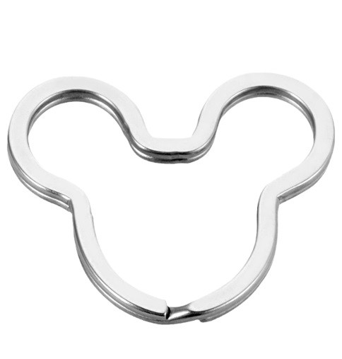 Кільце плоске для ключів мікі маус #7, фото 1