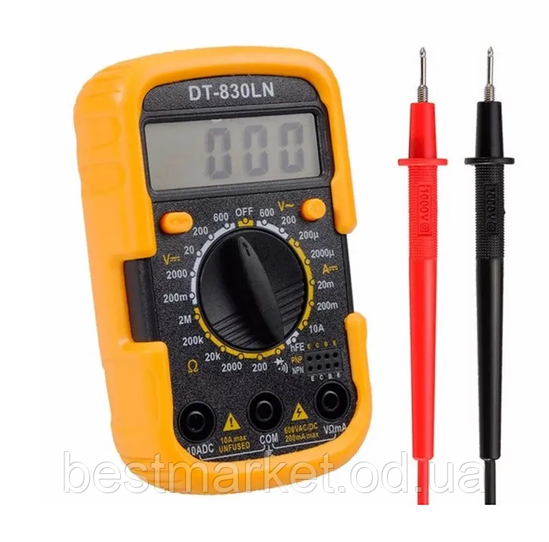 Мультиметр Тестер Цифровий DT-830 LN/ART з Підсвіткою