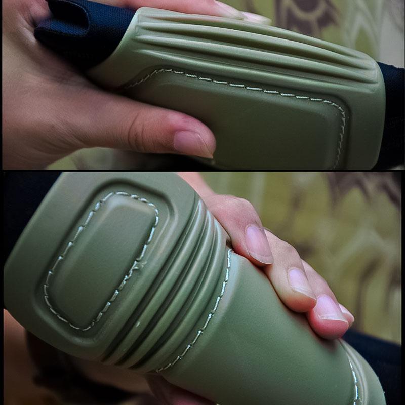 Тактические защитные наколенники налокотники Han-Wild GEN2 Green защитный набор для суставов taktical - фото 3 - id-p1893255284