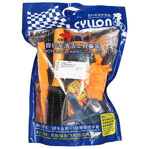 Набір для чищення велосипеда West Biking 0719239 Yellow