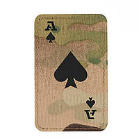 Нашивка M-Tac Ace of Spades Laser Cut, Multicam, Cordura