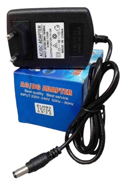 Блок живлення AC/DC 12 V-3 A 110-240VAC