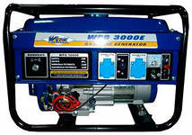 Бензиновий генератор WERK WPG 3000E на 2,5 кВт. 220 V