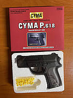 Пістолет CYMA Р 618 з кульками метал-пластик