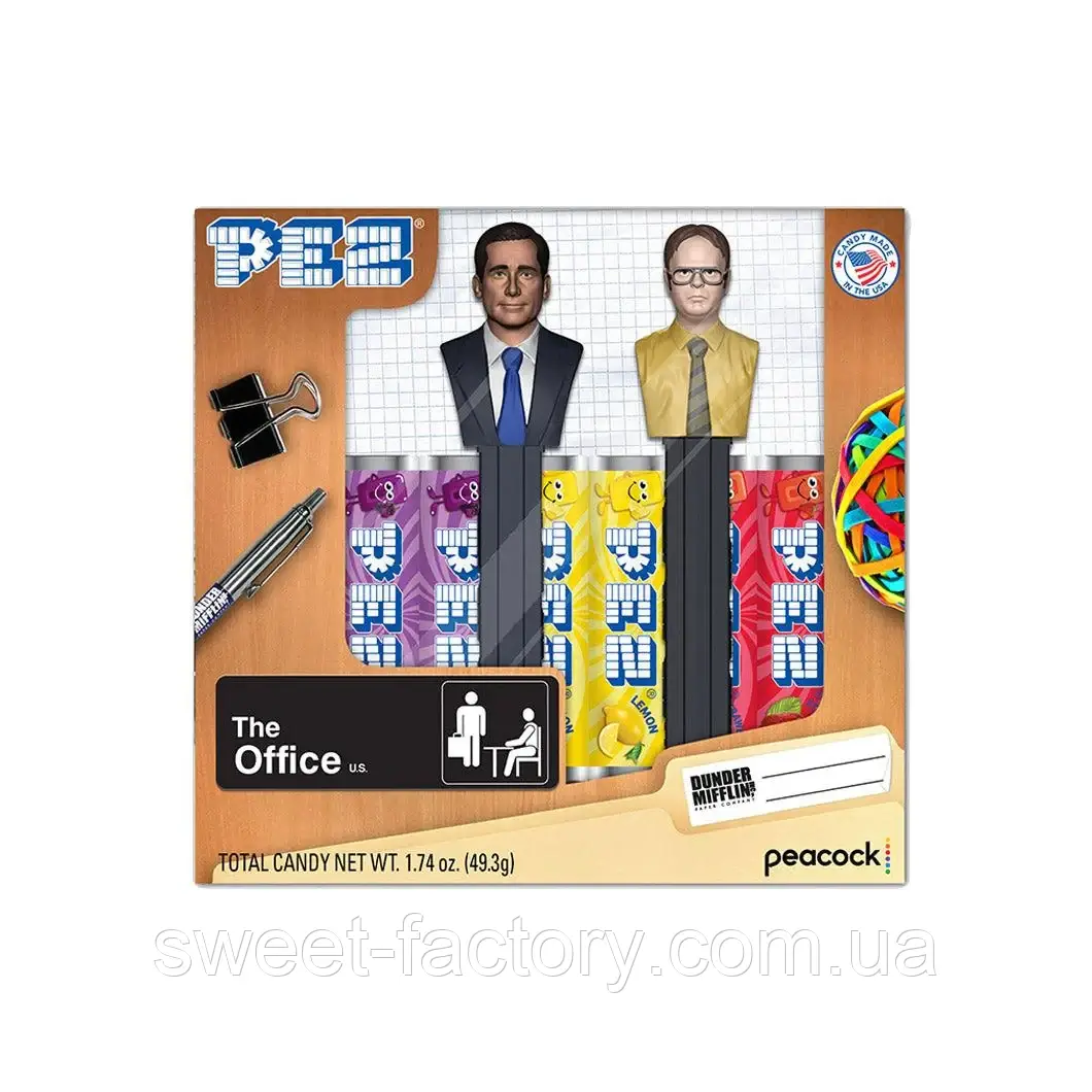 Pez The Office Gift Set (Michael & Dwight) 49g