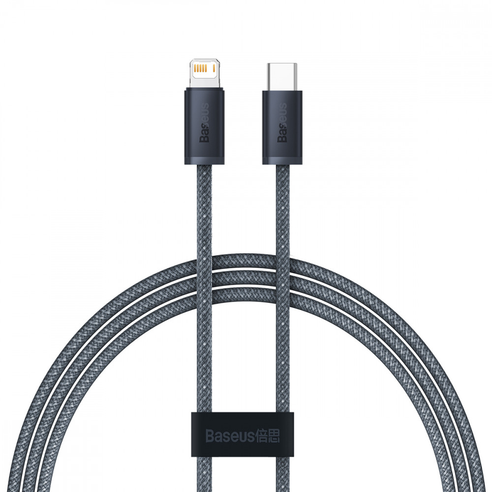 Кабель Lightning 1.0 m Baseus Dynamic Series 20W (CALD000016) сланцево-сірий (коробка)