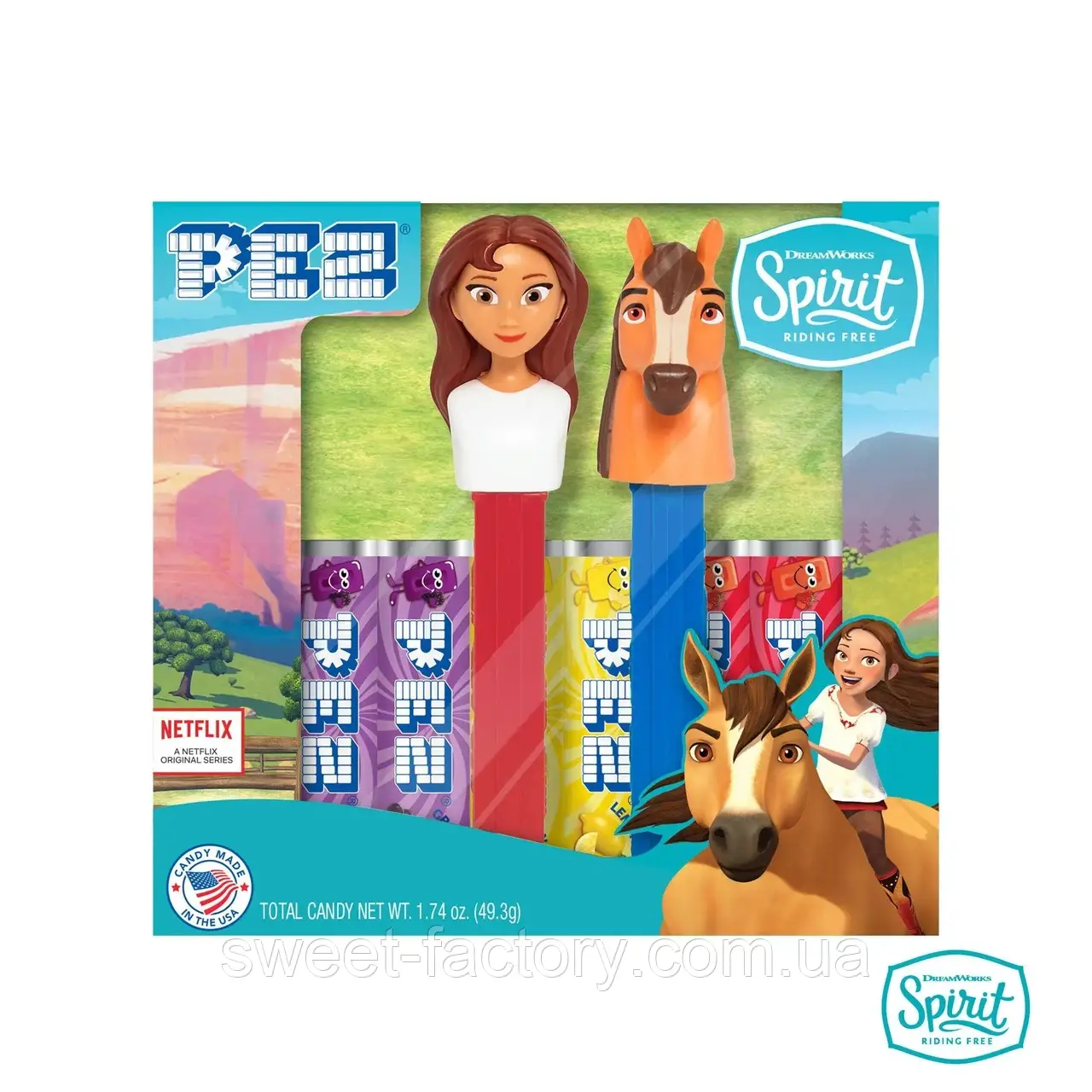 Pez Spirit Gift Set (Spirit & Lucky) 49g