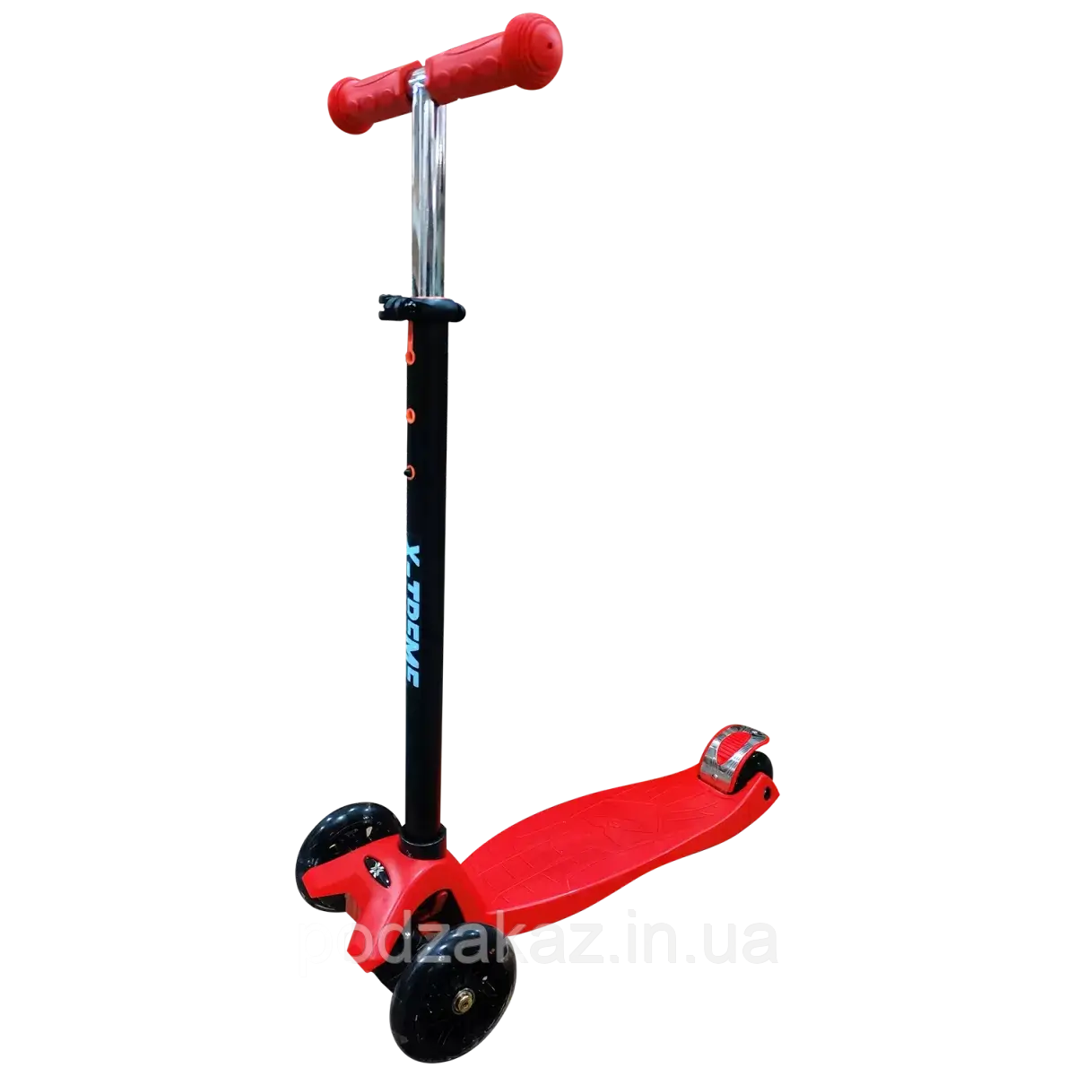 Дитячий самокат X-TREME KS-208 червоний HLZ, фото 1