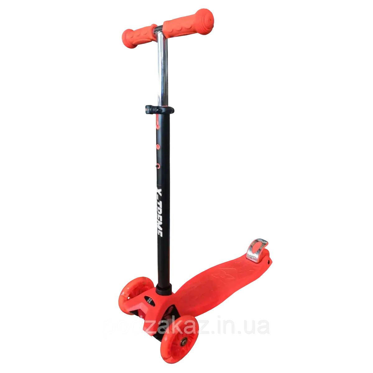 Дитячий самокат X-TREME KS-208 жовтогарячий HLZ, фото 1