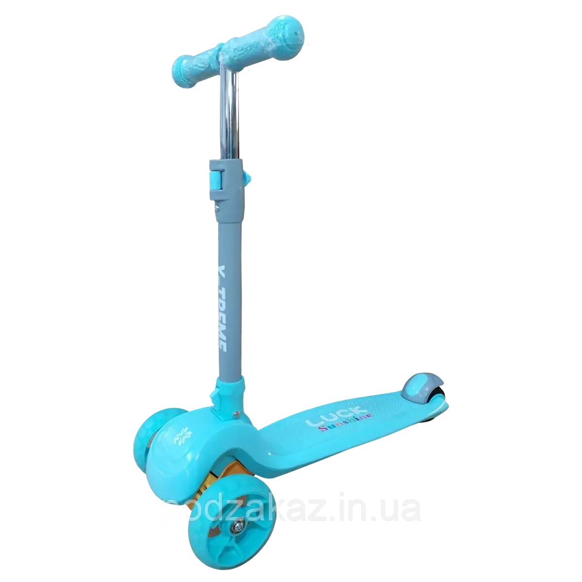 Дитячий самокат X-TREME KS-216 блакитний HLZ, фото 1