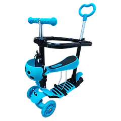 Дитячий самокат X-TREME KS-704-5W блакитний HLZ