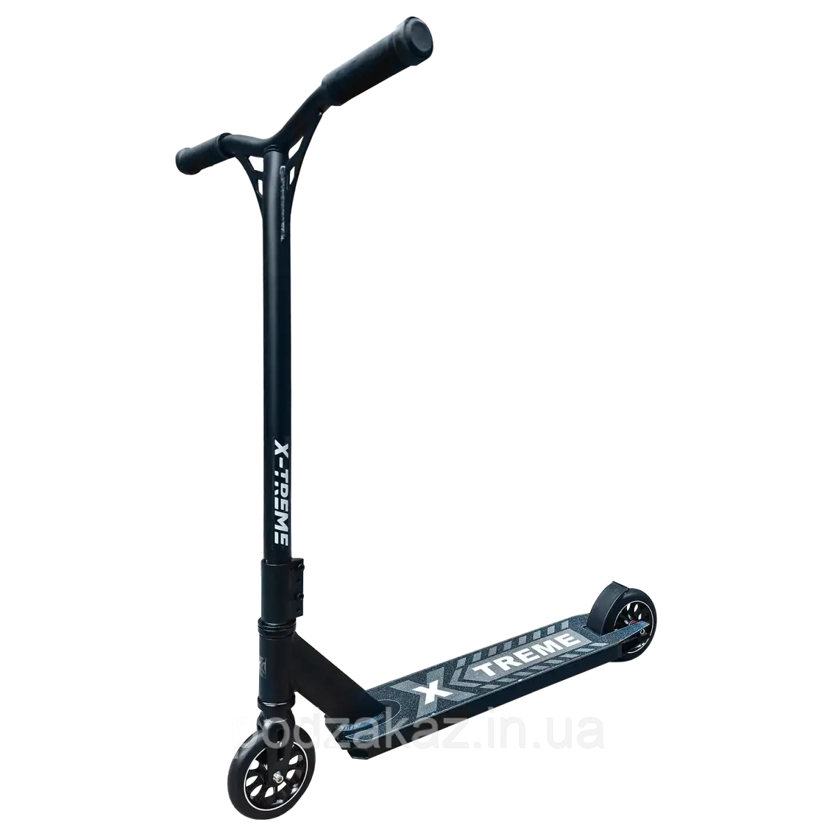 Підлітковий самокат X-TREME SS-22 чорний HLZ, фото 1