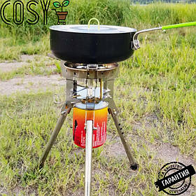 Туретичний газовий пальник — пальник BRS-69. Для туристів і військових. ( вага — 1.42 кілограмів)