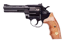 Револьвер під патрон флобера ALFA model 441 рукоять горіх