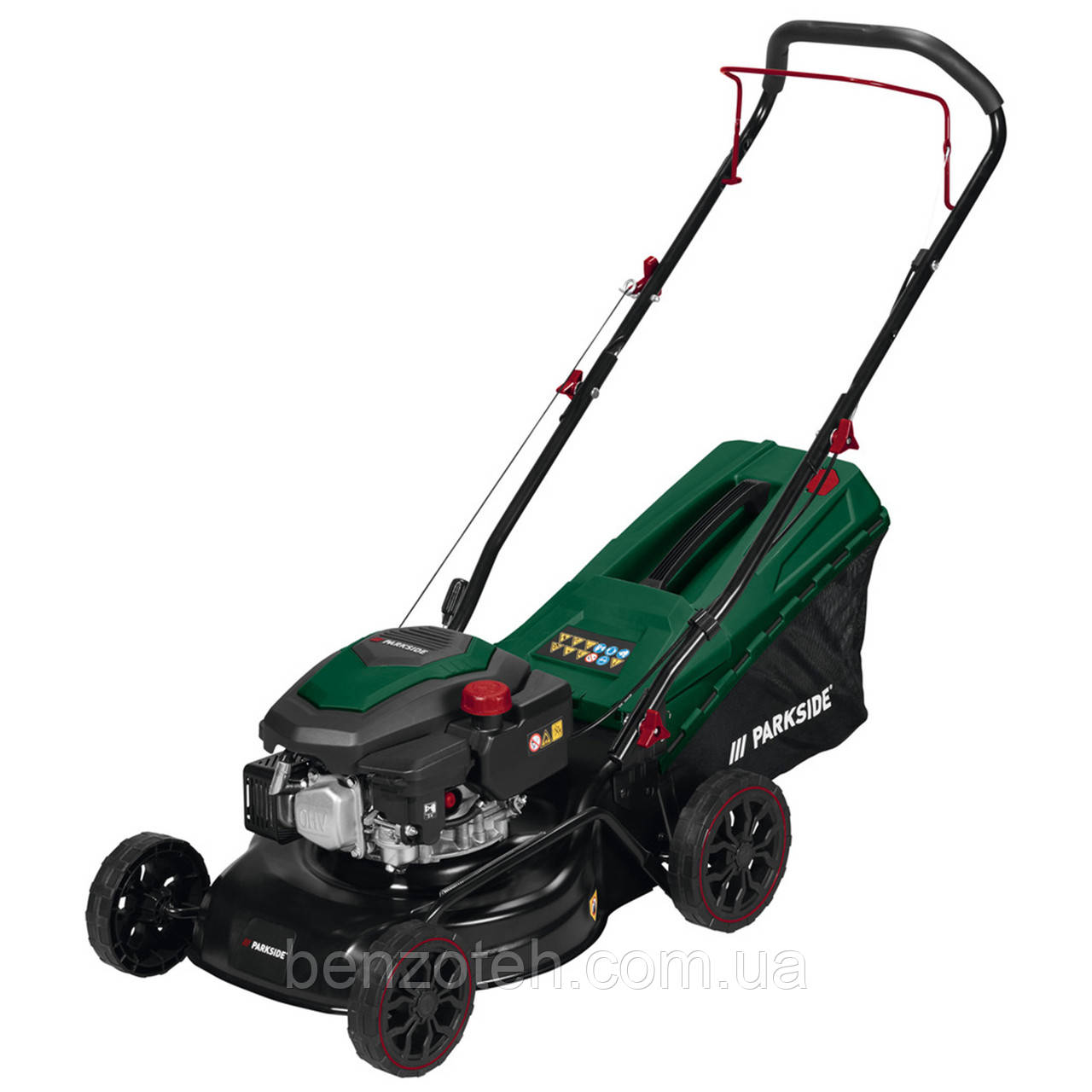 Газонокосарка бензинова Parkside PBRM 41 B2, фото 1