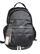 Рюкзак шкільний з відділом для взуття та форми 37х44х25 см Dolly 383 Чорний