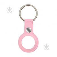 Чехол-брелок Armorstandart для AirTag Silicone Ring with Button Pink (ARM59150) ОСТАТОК! КОЛИЧЕСТВО УТОЧНЯЙТЕ