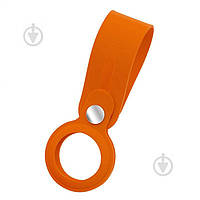 Чехол-брелок Armorstandart для AirTag Silicone Loop with Button Orange (ARM59159) ОСТАТОК! КОЛИЧЕСТВО