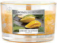 Свеча ароматическая Aroma Home из натурального воска Манго 2407