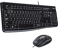 Комплект клавиатура и мышь Logitech Corded Desktop MK120 (L920-002563) 2407