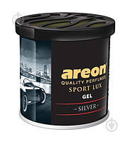 Ароматизатор на панель приборов Areon Gel Спорт Люкс Серебро 2407