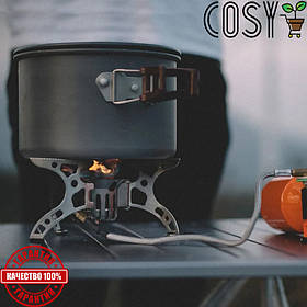 Туретичний мультипаливний пальник-пальник BRS-8. Для відпочинку на природі. (весит 501 грам.)