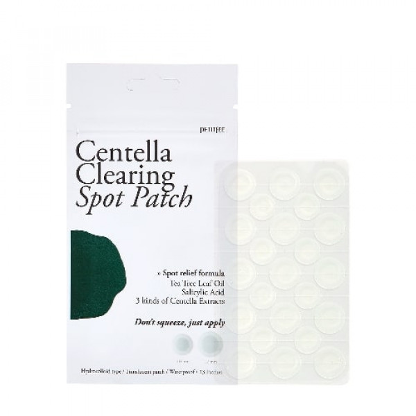 PETITFEE Centella Clearing Spot Patch патчі точкового застосування для догляду за проблемними зонами шкіри, 23 шт. До 07/2027