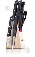 Набор ножей в колоде 7 предметов WB-8811 Wellberg 2407