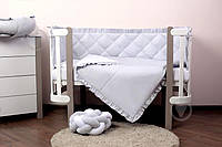 Комплект для детской кроватки Baby Veres (6 единиц) серый 2407