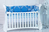 Комплект для детской кроватки Baby Veres Angel wings blue голубо-синий 216.20 2407