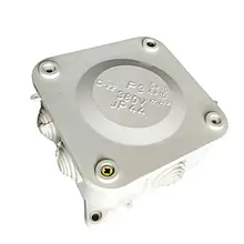Коробка розподільна Р-3 із клемою 4х10мм2 110х110х65мм  IP44 (Харків)