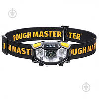 Фонарь налобный Tough Master LED с датчиком движения 250 lm TM-HMS250 ОСТАТОК! КОЛИЧЕСТВО УТОЧНЯЙТЕ 2407