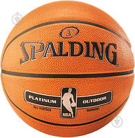 Баскетбольный мяч Spalding NBA PlatinumOutdoor 83493Z р. 7 оранжевый ОСТАТОК! КОЛИЧЕСТВО УТОЧНЯЙТЕ 2407