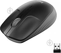 Мышка Logitech M190 Wireless Charcoal 2407