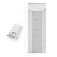 Спальный мешок с подушкой Naturehike NH22MSD01, Сірий, Спальний мішок