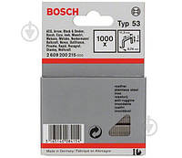 Скоба для степлера Bosch тип 53 8 мм (2609200215) ОСТАТОК! КОЛИЧЕСТВО УТОЧНЯЙТЕ 2407