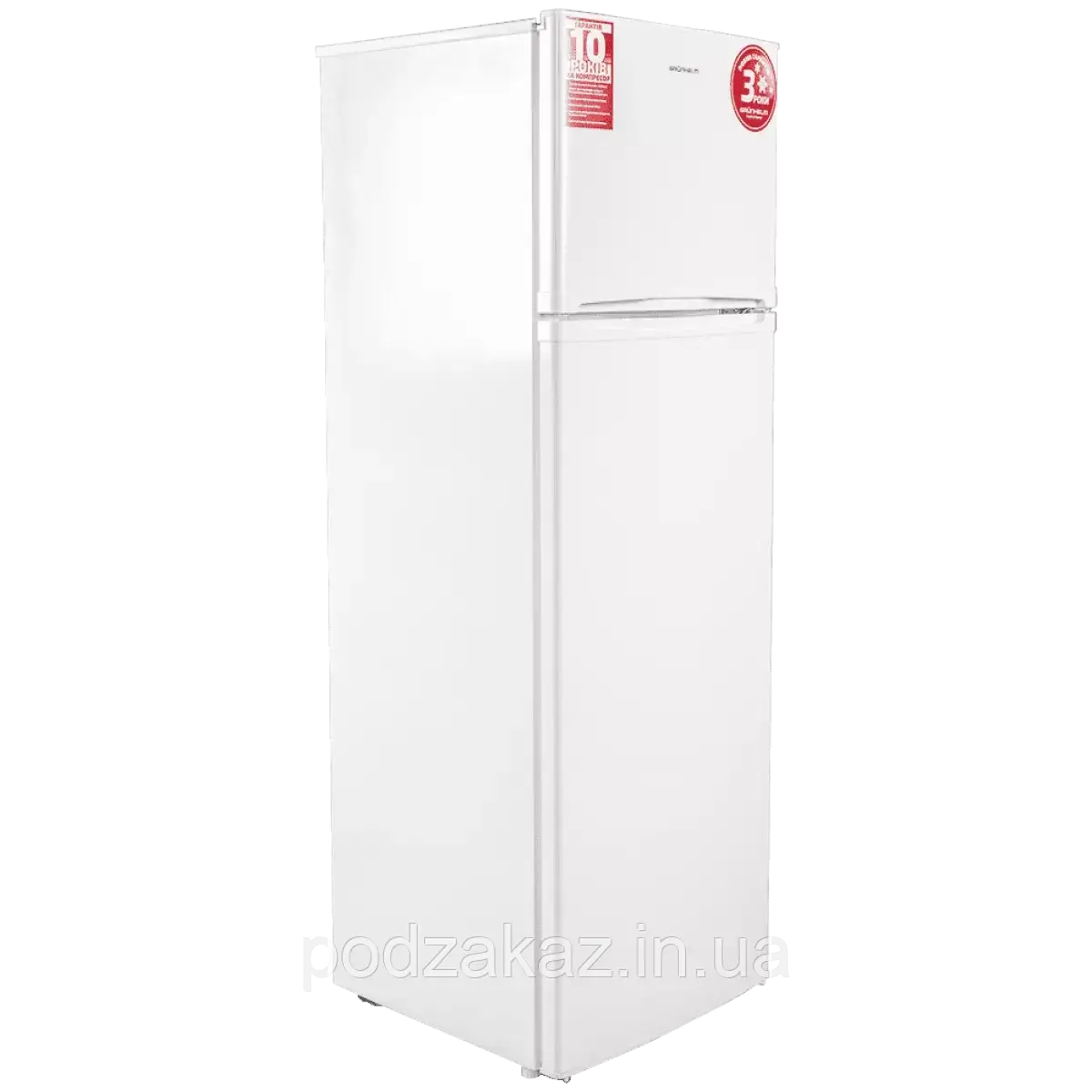 Двокамерний холодильник Grunhelm TRH-S166M55-W HLZ, фото 1