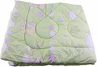 Одеяло Bambi детское 110х140 см Sonex зеленый 2407