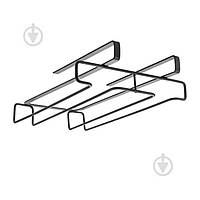 Держатель бокалов Metaltex 361114 для бокалов 20x28x7 см My-Glass Lava черный ОСТАТОК! КОЛИЧЕСТВО УТОЧНЯЙТЕ