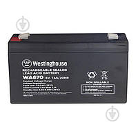 Батарея аккумуляторная для ИБП Westinghouse свинцово-кислотная 6V 7Ah terminal F2 WA670N-F2 ОСТАТОК!