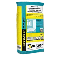 Стяжка для пола weber.floor level PRO 25кг