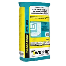 Стяжка для підлоги weber.floor level PRO 25кг