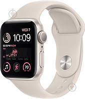 Смарт-часы Apple Watch SE GPS (2 gen) 40mm Starlight Aluminium Case with Starlight Sport Band ОСТАТОК!