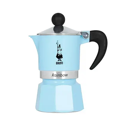 Кавоварка гейзерна Bialetti Rainbow 1tz Blue (УЦІНКА)